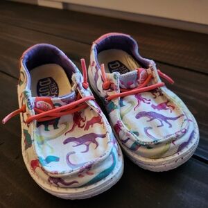 Hey Dude Dinosaur Toddler size 6